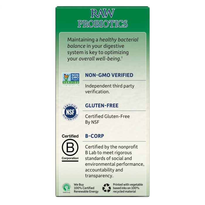 Garden of Life RAW Probiotics Colon Care-N101 Nutrition