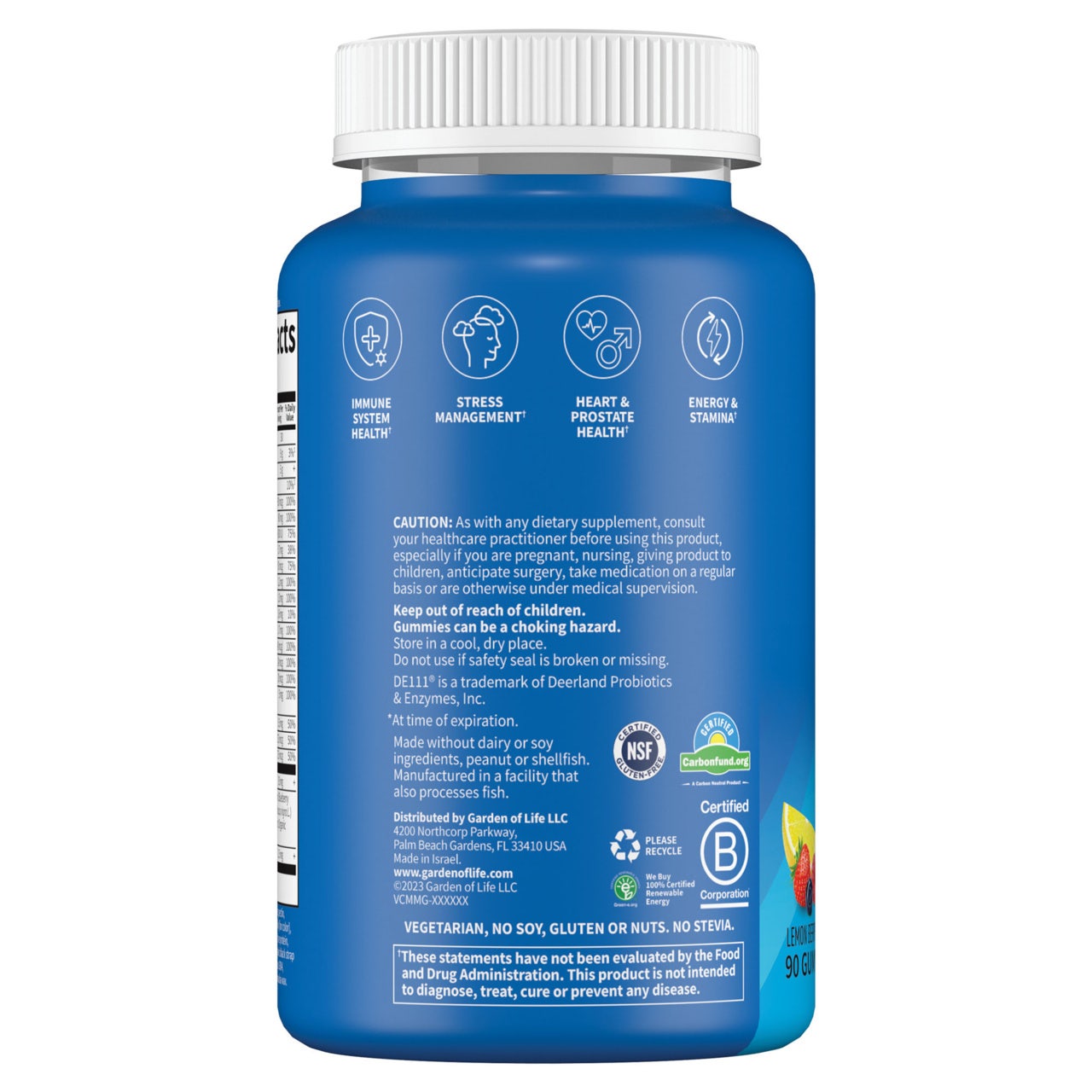 Garden of Life Vitamin Code Men's Multi Gummies-N101 Nutrition