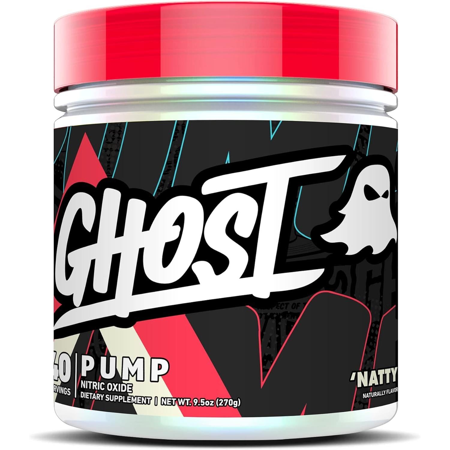 GHOST Pump-40 servings-'Natty' (Unflavored)-N101 Nutrition