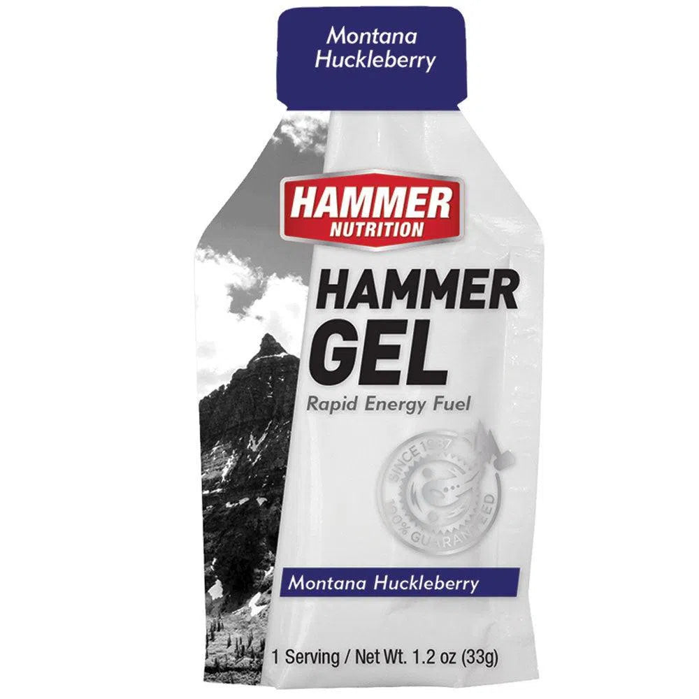 Hammer Nutrition Hammer Gel Packets-Single Pack-Montana Huckleberry-N101 Nutrition