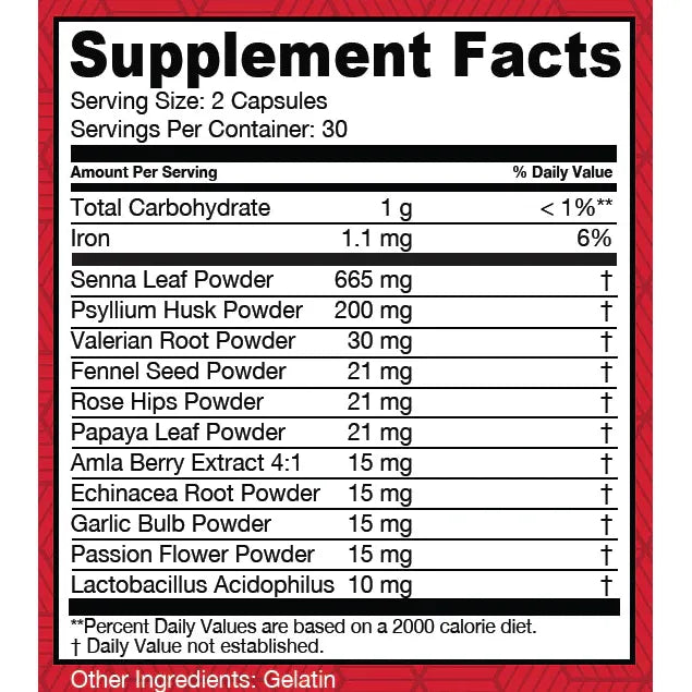 Health Plus Super Colon Cleanse Night-N101 Nutrition