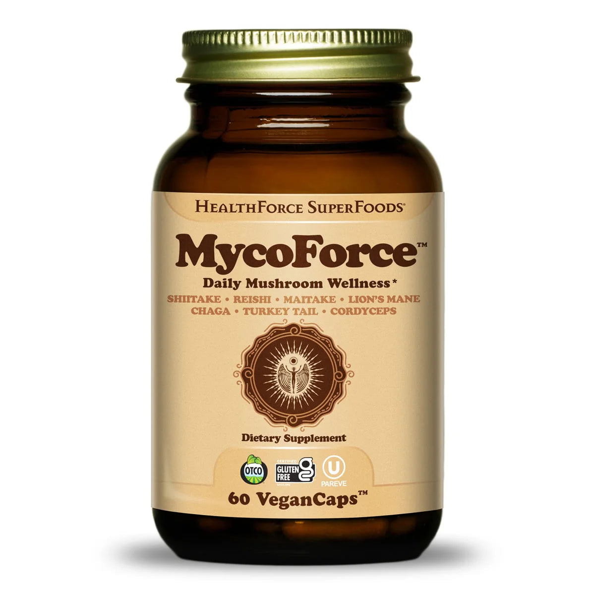 Healthforce SuperFoods MycoForce Immunity-60 VeganCaps-N101 Nutrition