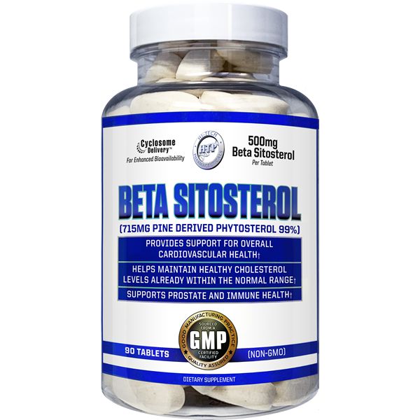 Hi-Tech Pharmaceuticals Beta Sitosterol-90 tablets-N101 Nutrition