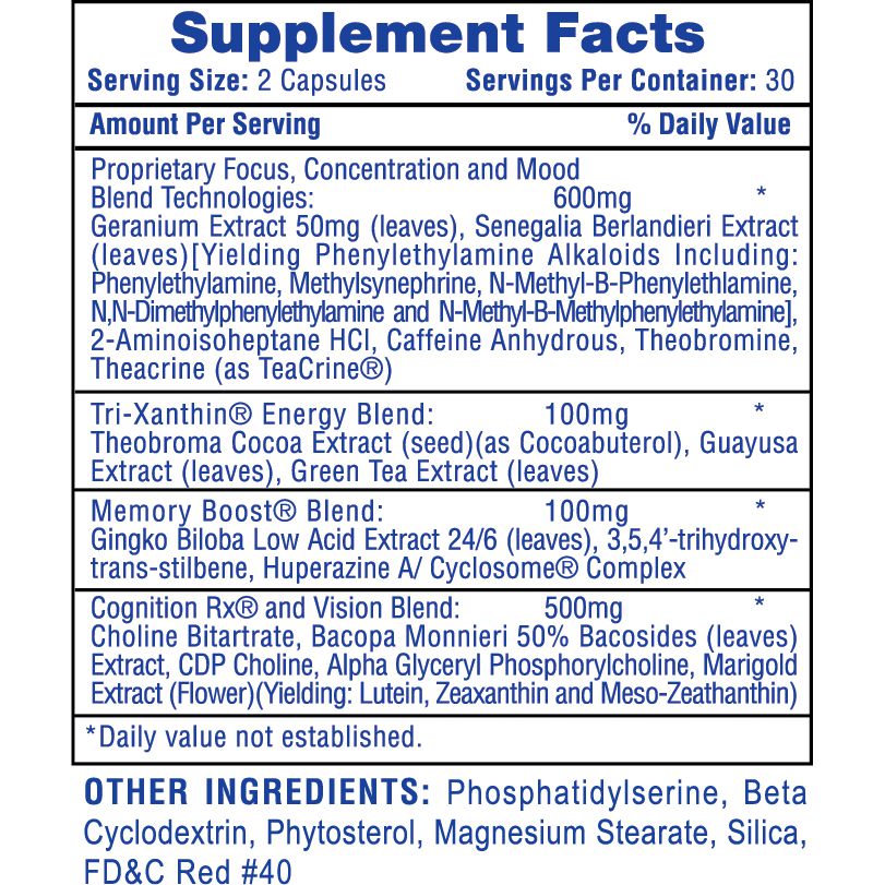 Hi-Tech Pharmaceuticals Cognisport-N101 Nutrition