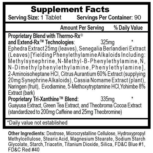 Hi-Tech Pharmaceuticals Lipodrene Hardcore-N101 Nutrition