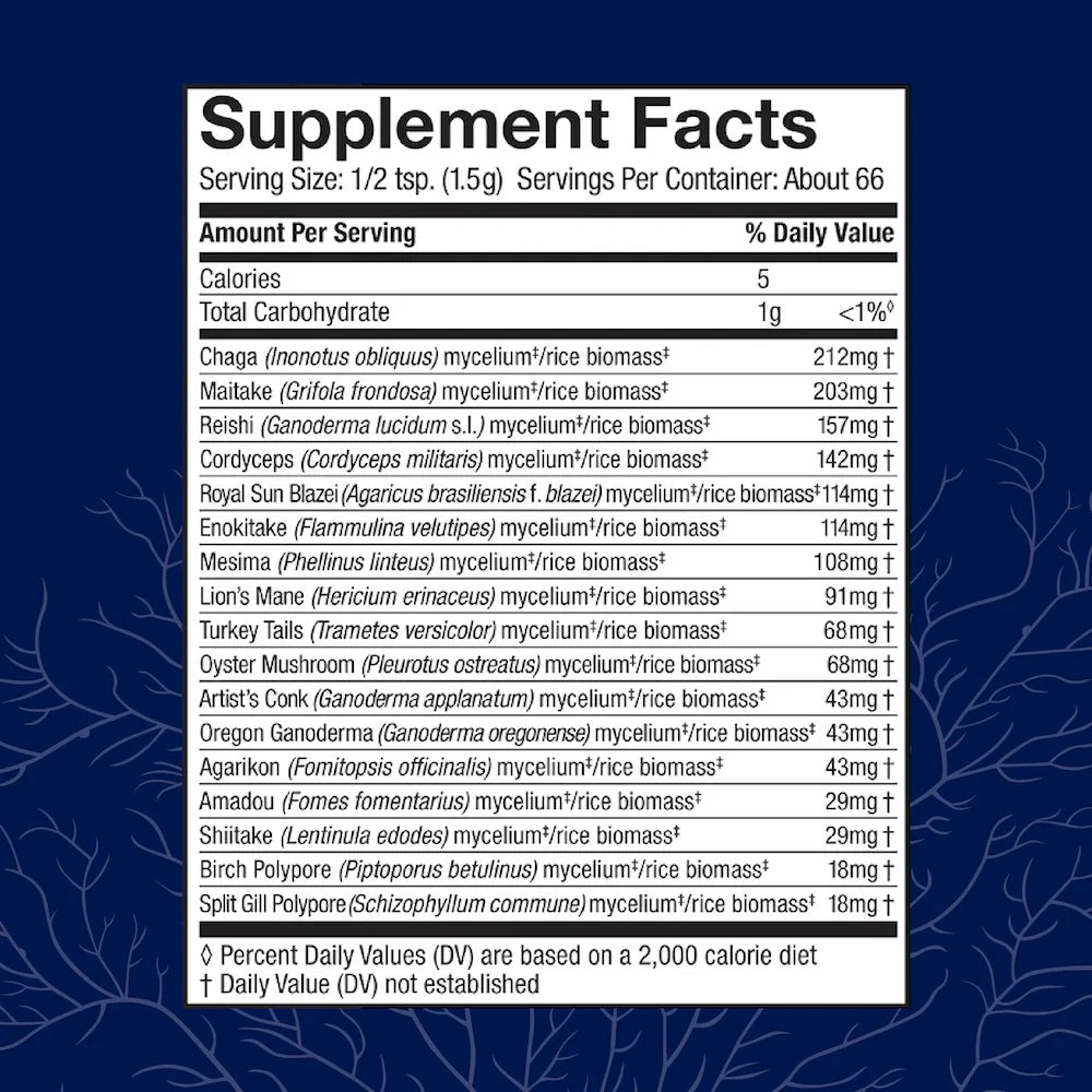 Host Defense MyCommunity® Mushroom Mycelium Powder-N101 Nutrition