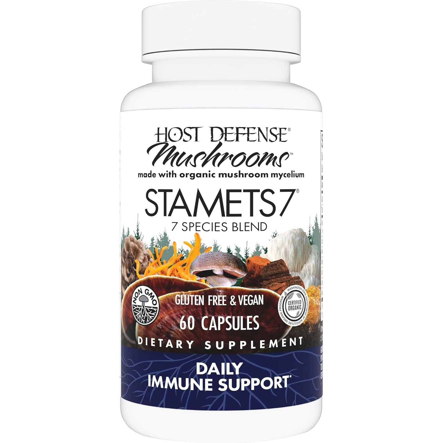 Host Defense Stamets 7®-N101 Nutrition