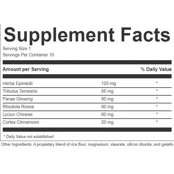 Hotrod 5000-N101 Nutrition