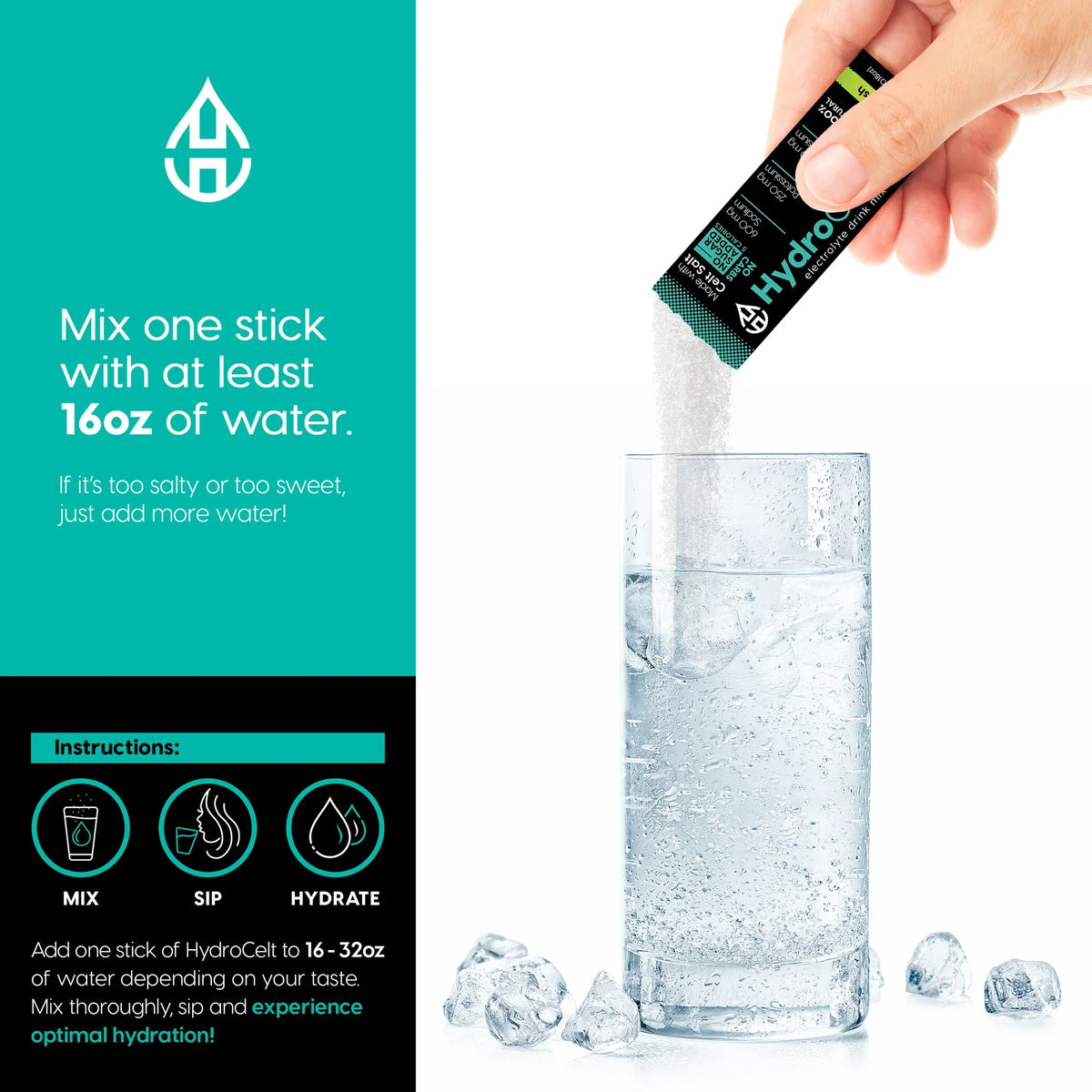 HydroCelt Electrolyte Drink Mix-N101 Nutrition
