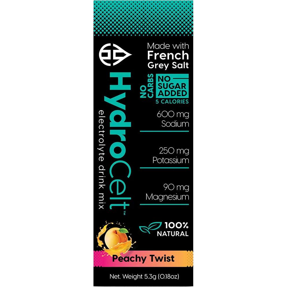 HydroCelt Electrolyte Drink Mix-Single-Peachy Twist-N101 Nutrition