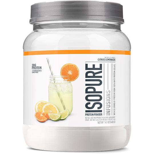 Isopure Infusions-16 servings (400 g)-Citrus Lemonade-N101 Nutrition