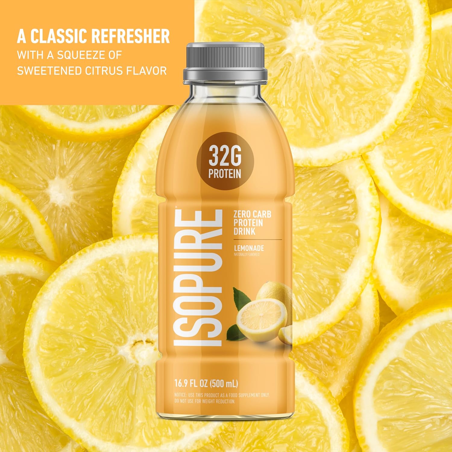 Isopure Zero Carb Protein Drink (Plastic Bottle)-N101 Nutrition