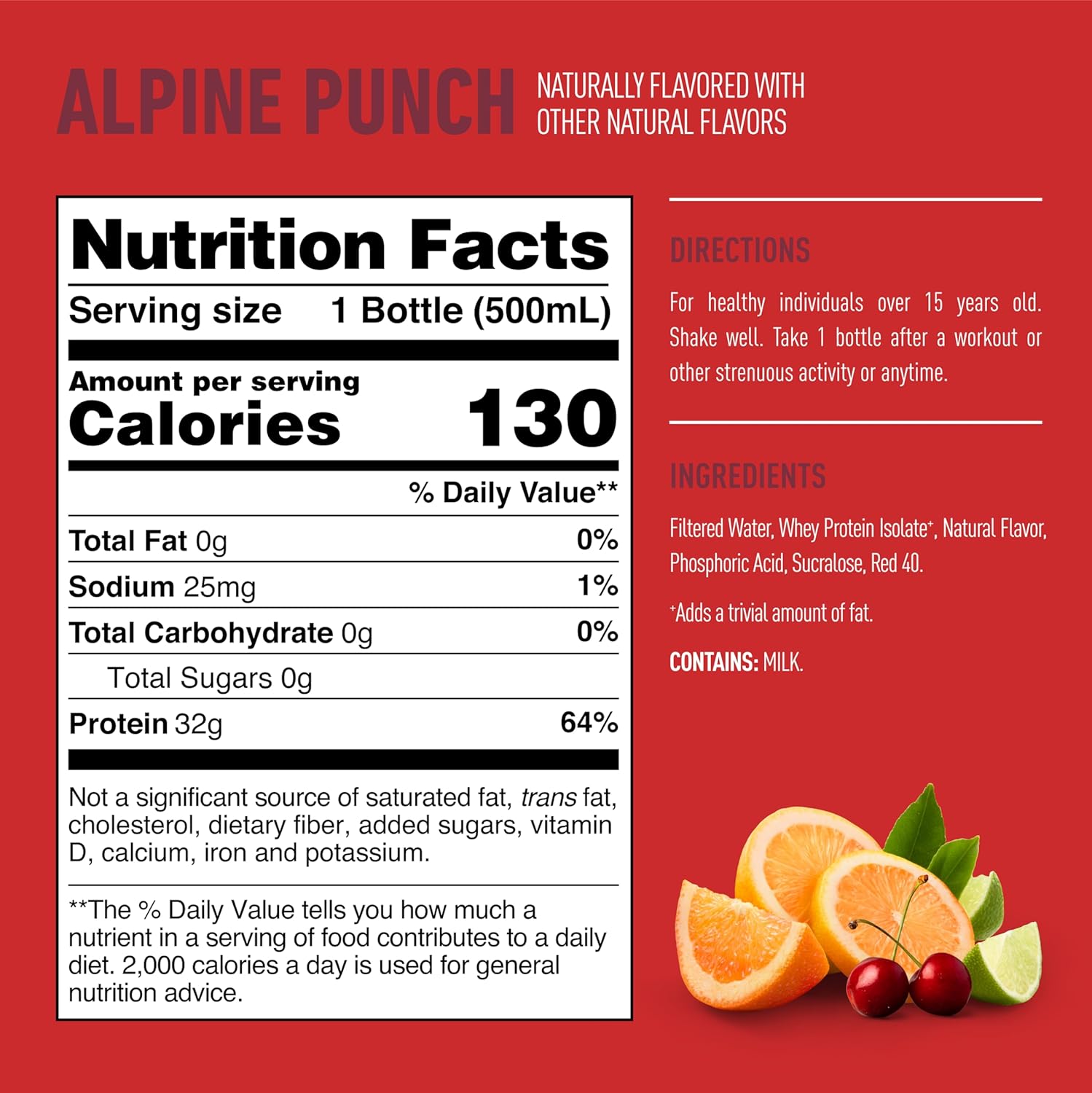 Isopure Zero Carb Protein Drink (Plastic Bottle)-N101 Nutrition
