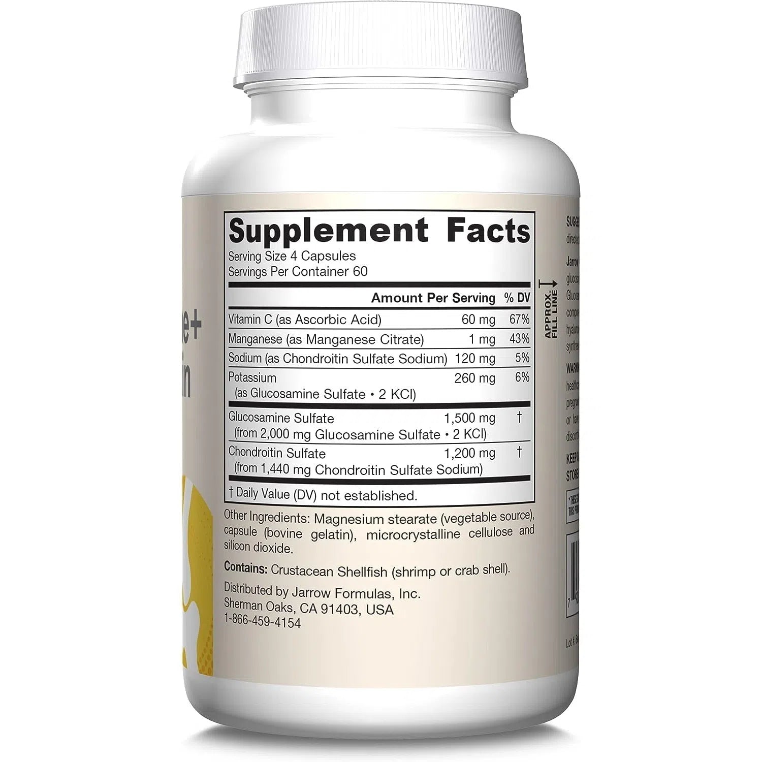 Jarrow Formulas Glucosamine + Chondroitin-N101 Nutrition