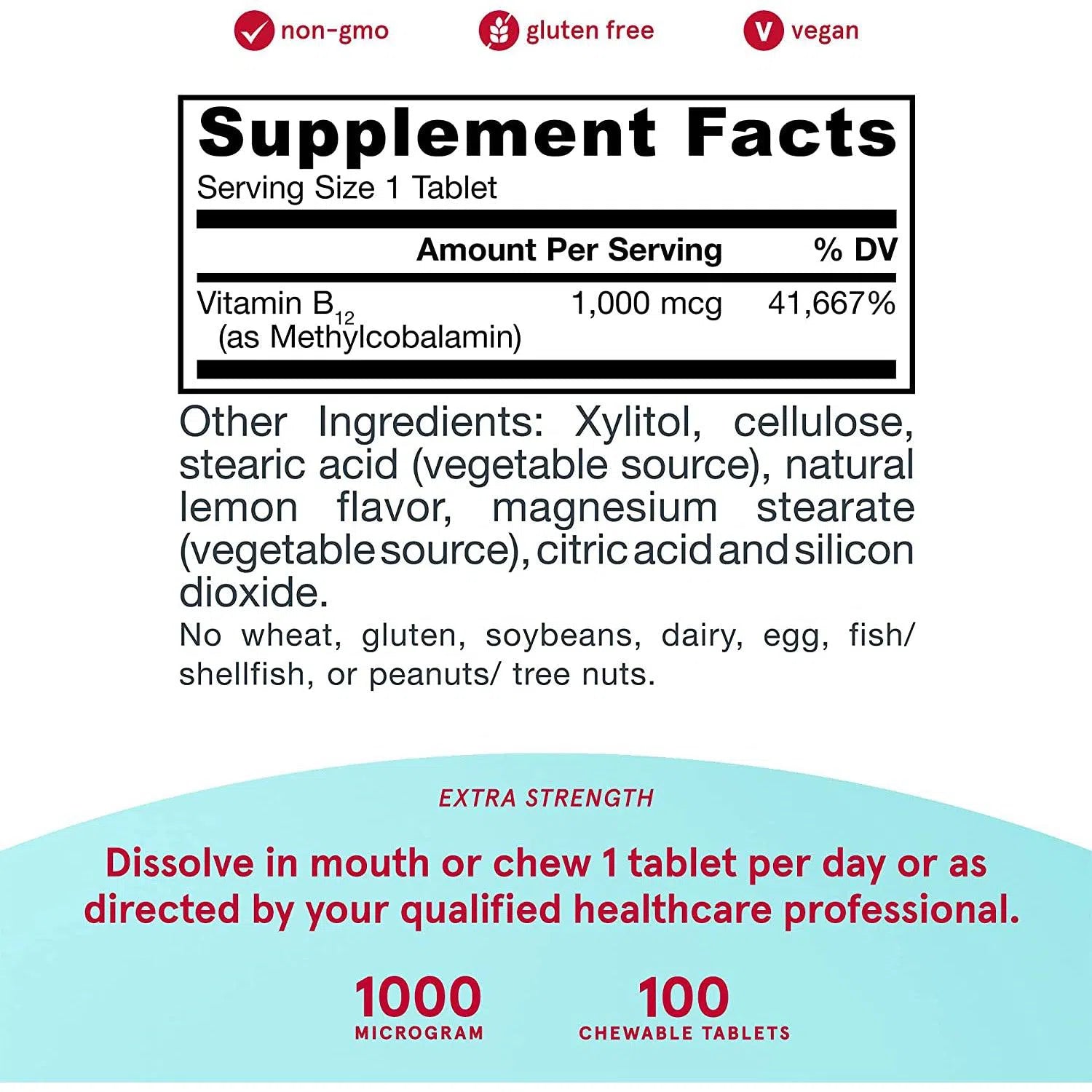 Jarrow Formulas Methyl B-12 - 1000 mcg-N101 Nutrition