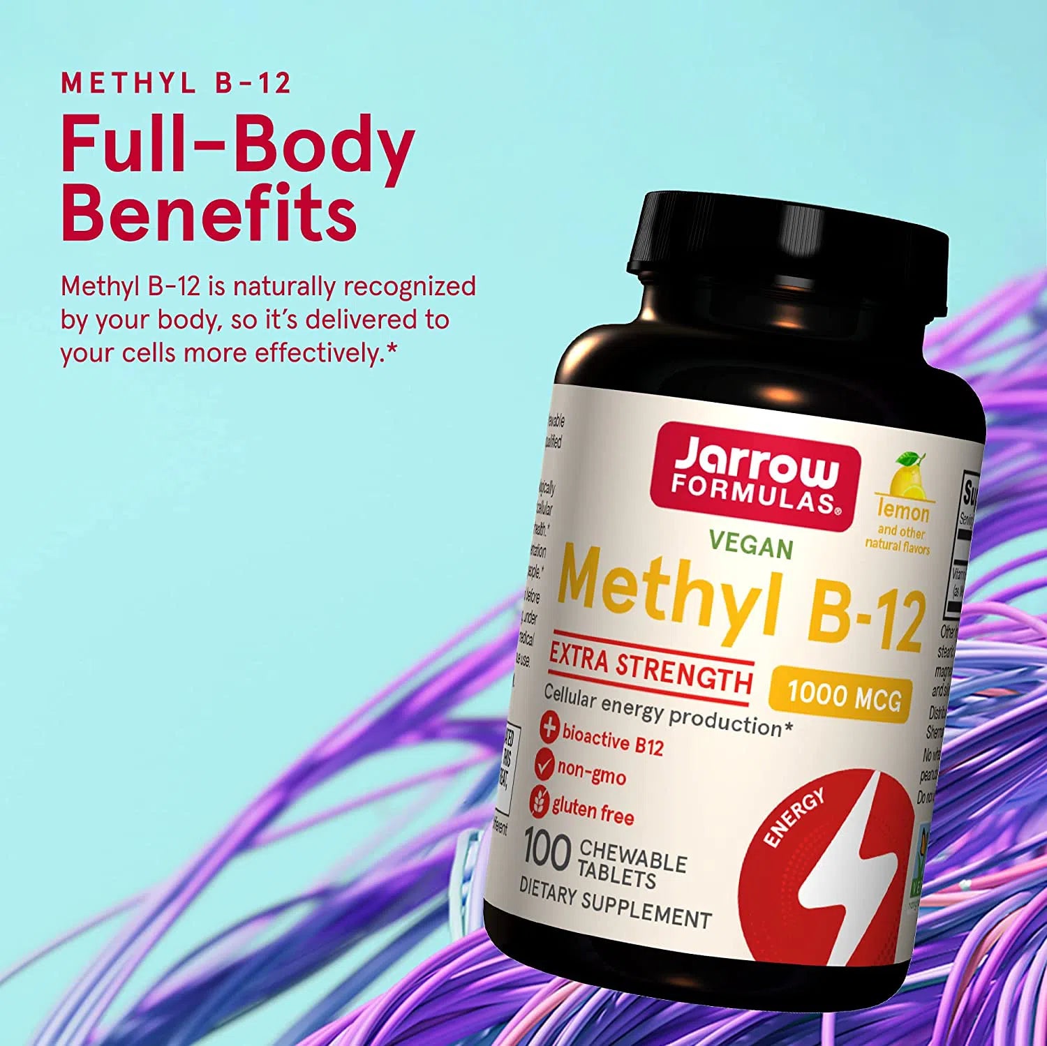 Jarrow Formulas Methyl B-12 - 1000 mcg-N101 Nutrition