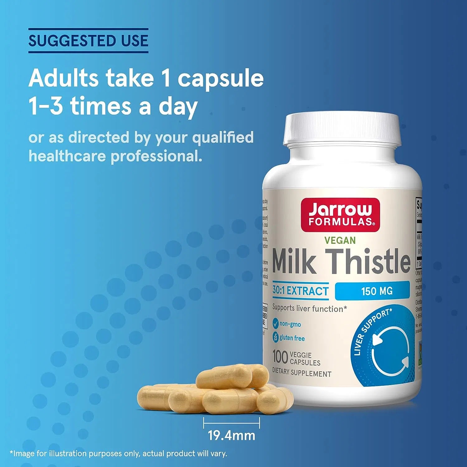 Jarrow Formulas Milk Thistle 150 mg-N101 Nutrition