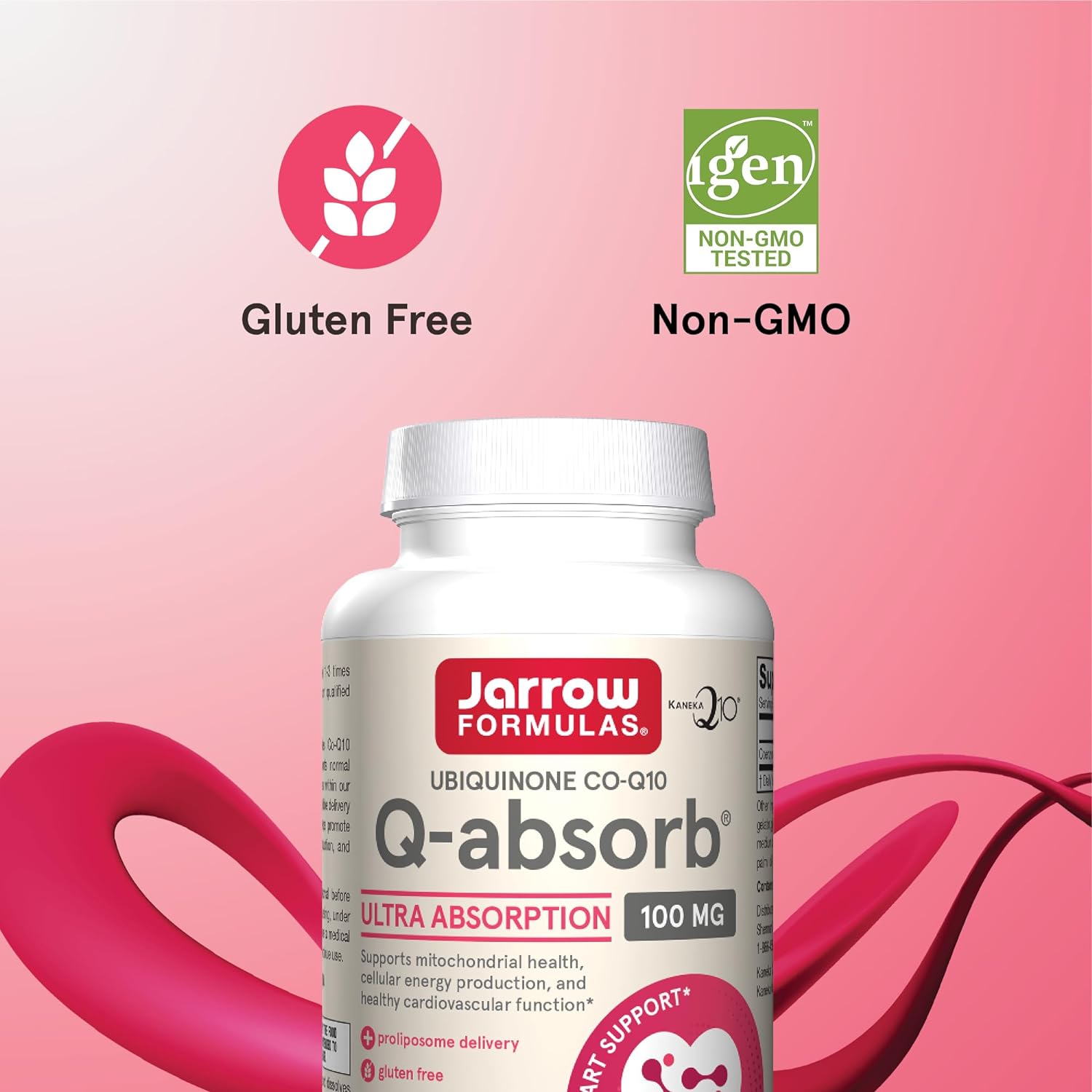 Jarrow Formulas Q-absorb Co-Q10 100 mg-N101 Nutrition