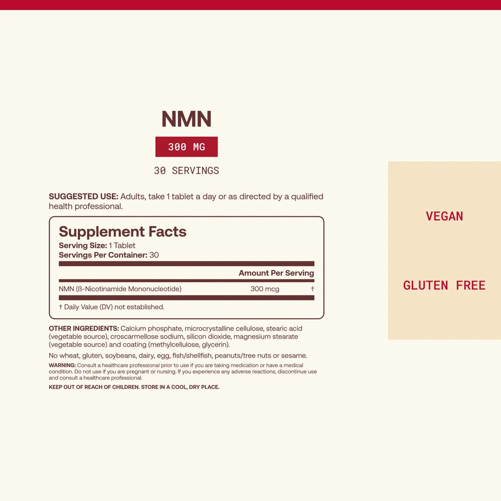 Jarrow NMN 300 mg-N101 Nutrition