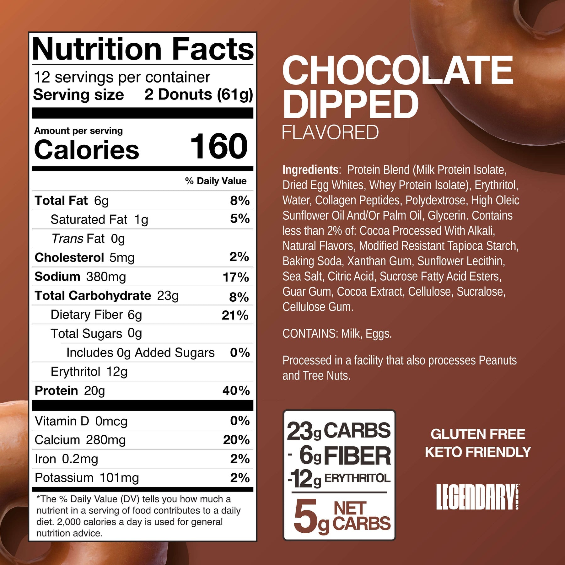 Legendary Protein Donuts-N101 Nutrition