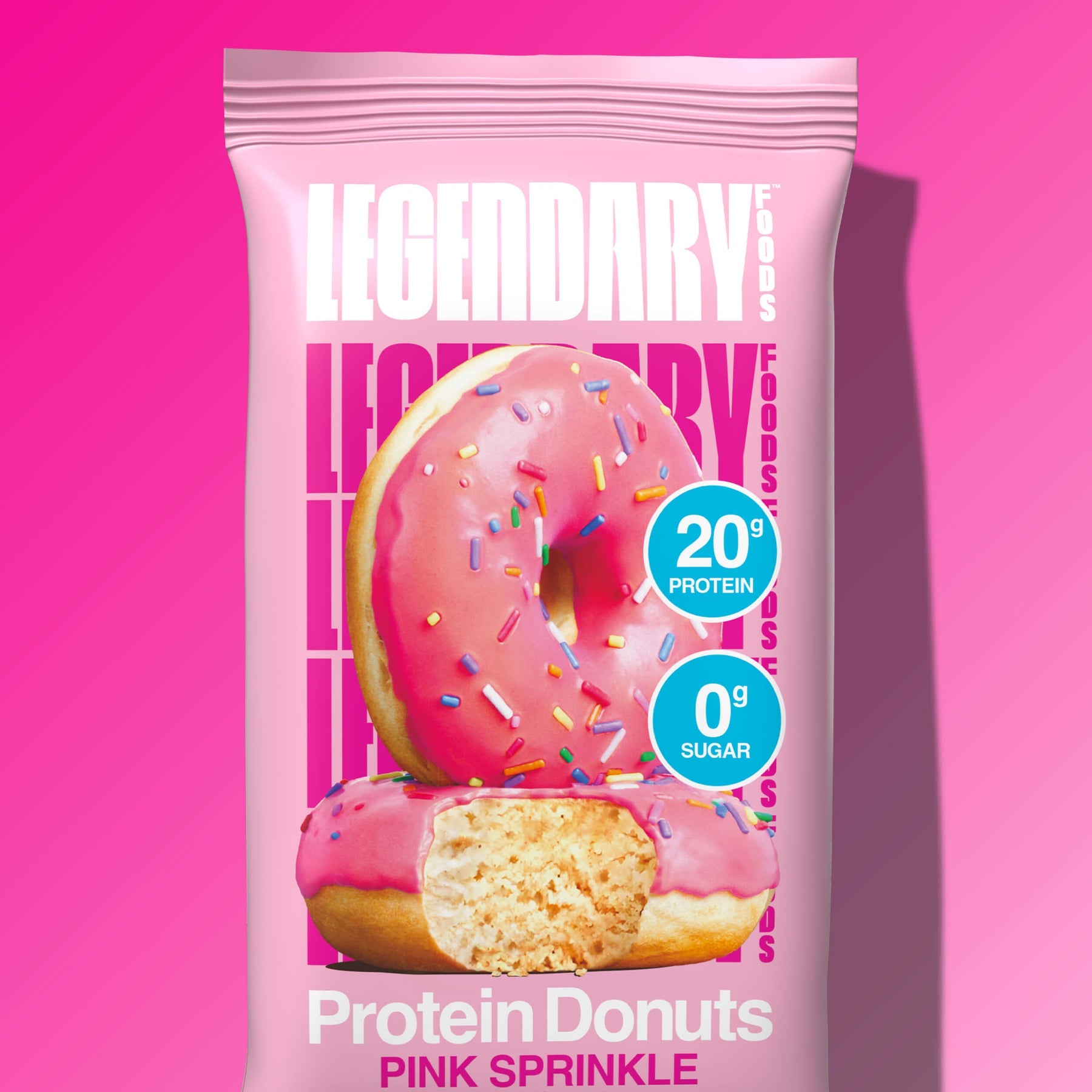 Legendary Protein Donuts-Pack (2 donuts)-Pink Sprinkle-N101 Nutrition