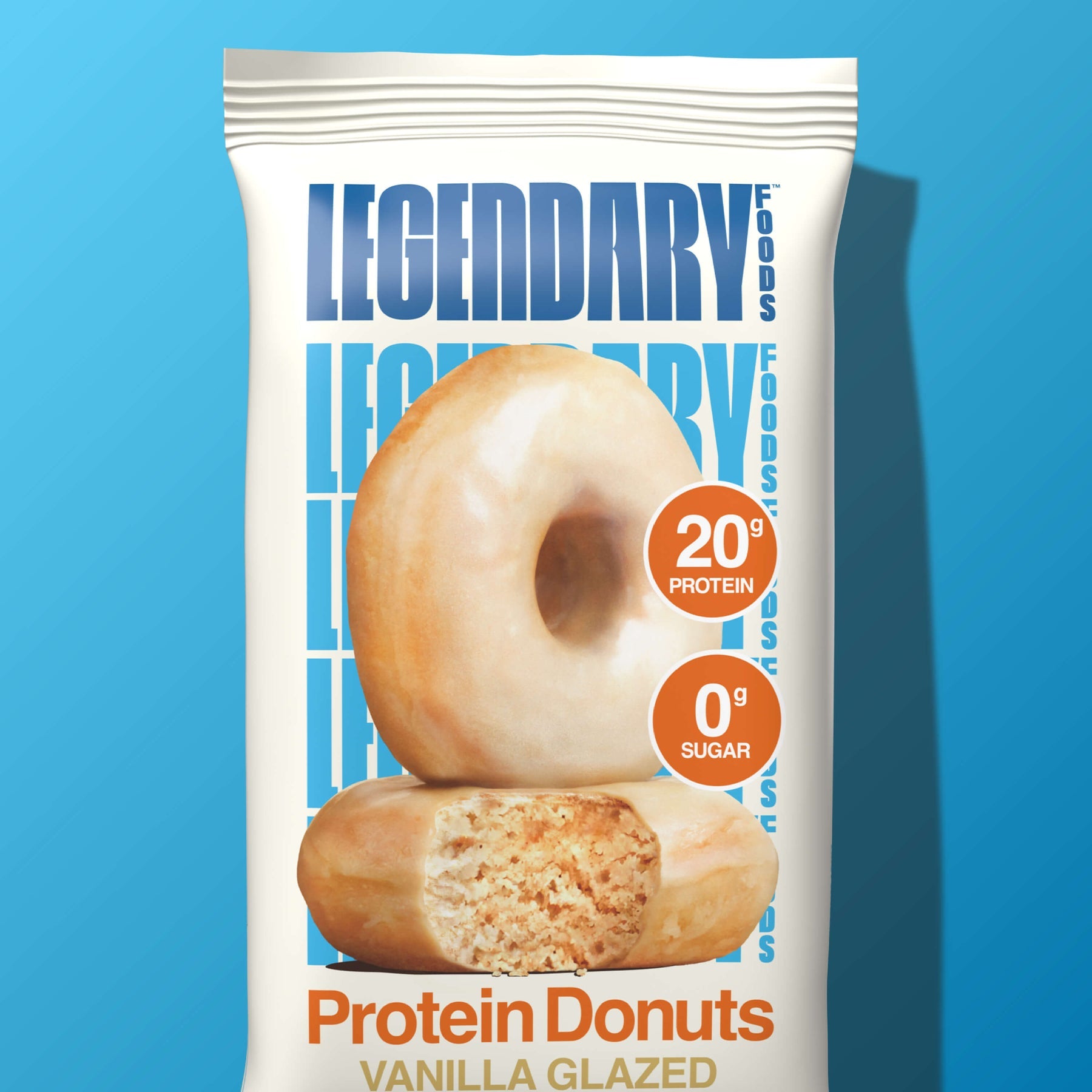 Legendary Protein Donuts-Pack (2 donuts)-Vanilla Glazed-N101 Nutrition