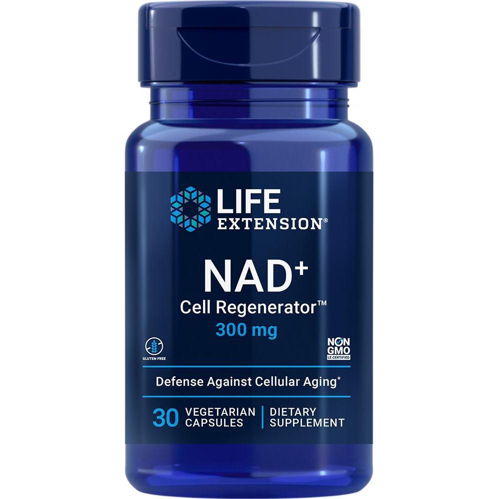 Life Extension NAD+ Cell Regenerator 300 mg-30 vegetarian capsules-N101 Nutrition
