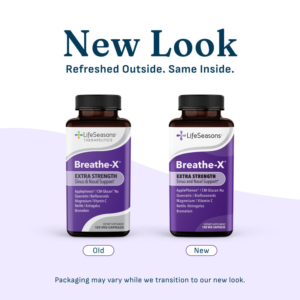 LifeSeasons Breathe-X Extra Strength with Butterbur Extract-N101 Nutrition