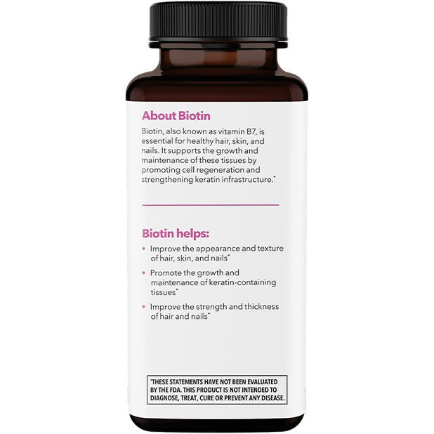 LifeSeasons Essentials Biotin Quick Melts 5,000 mcg-N101 Nutrition