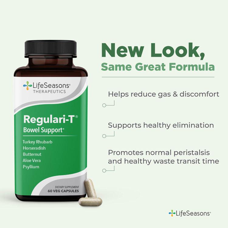 LifeSeasons Regulari-T Bowel Support-N101 Nutrition