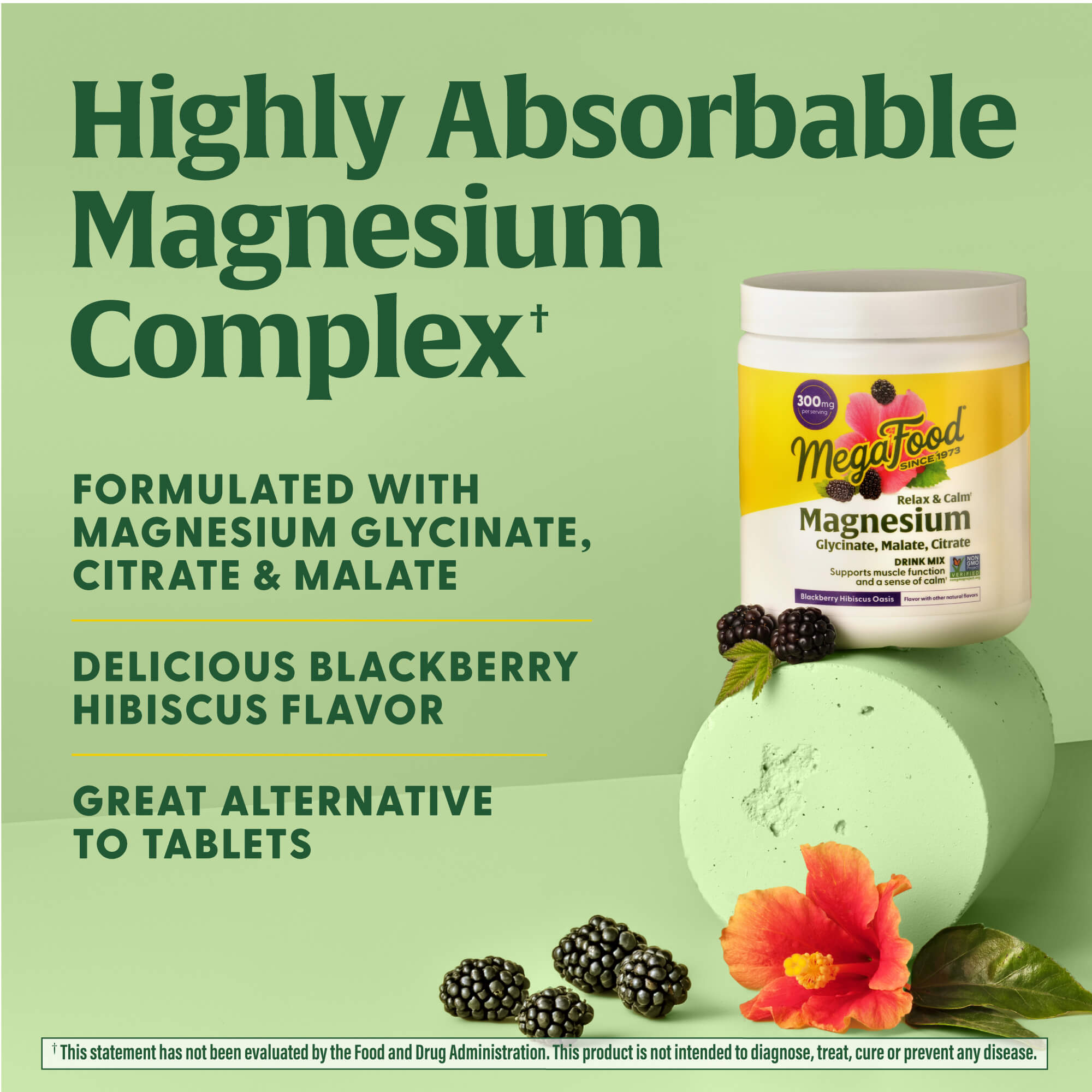MegaFood Relax & Calm Magnesium Powder-N101 Nutrition