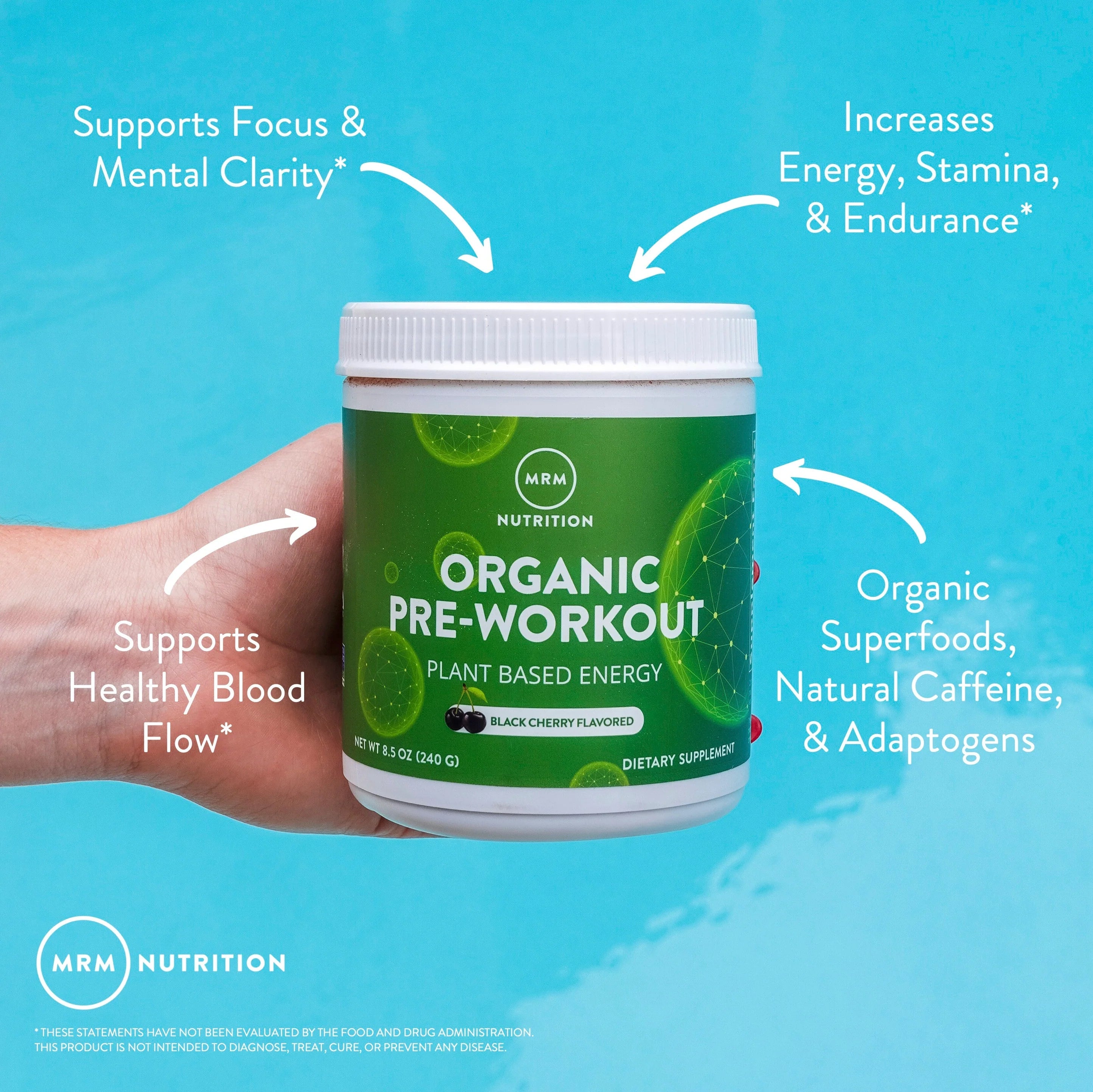 MRM Organic Pre-Workout-N101 Nutrition