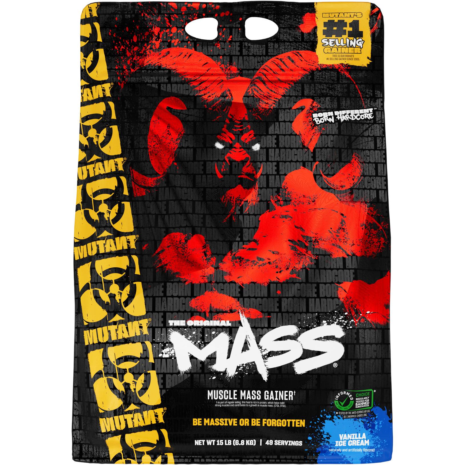 Mutant Mass-15 lbs-Vanilla Ice Cream-N101 Nutrition
