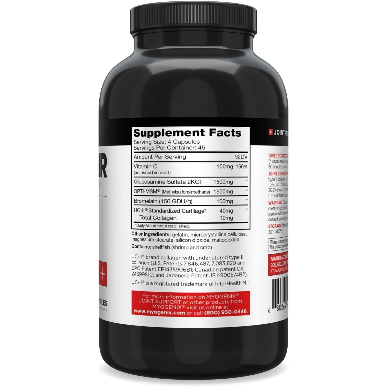 Myogenix Joint Repair-N101 Nutrition