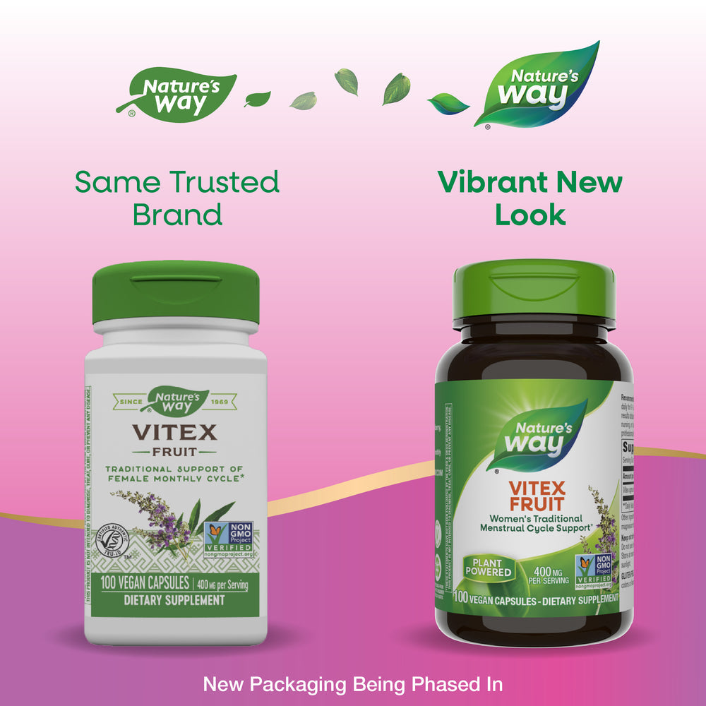 Nature's Way Vitex Fruit 400 mg-N101 Nutrition