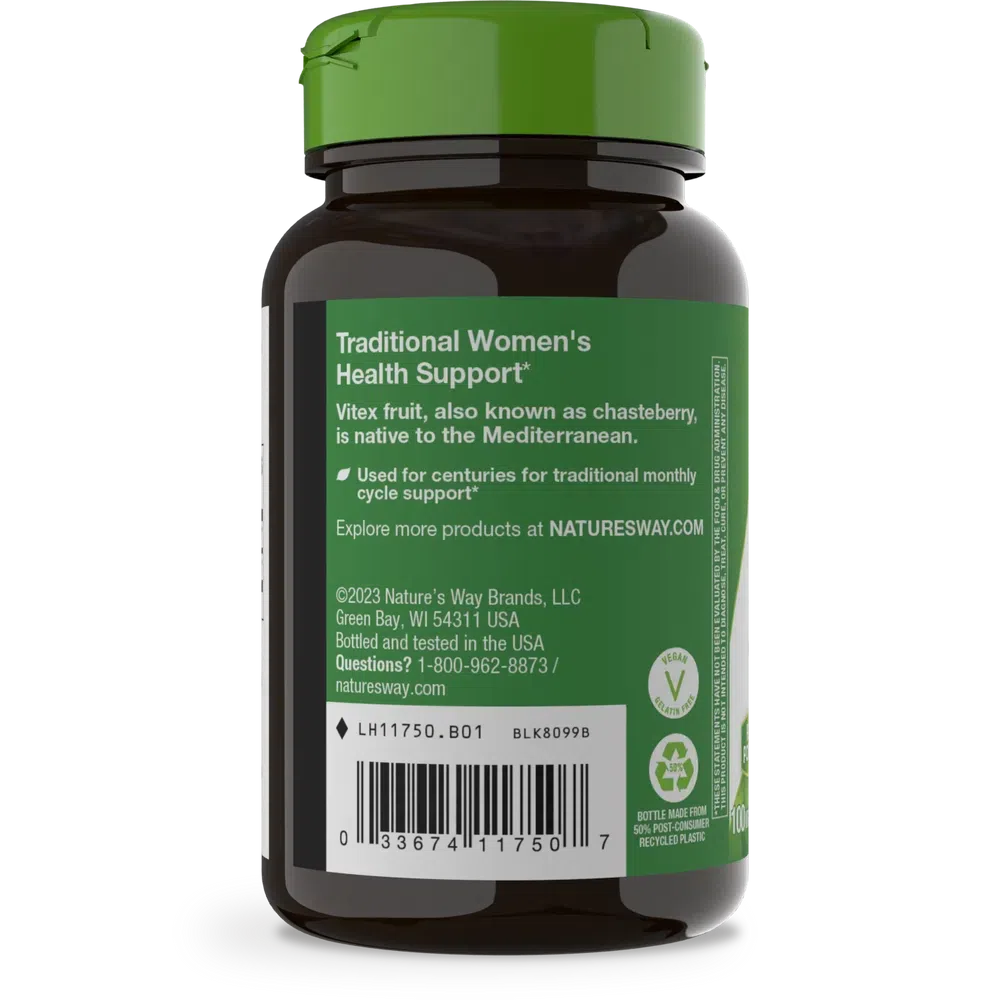 Nature's Way Vitex Fruit 400 mg-N101 Nutrition