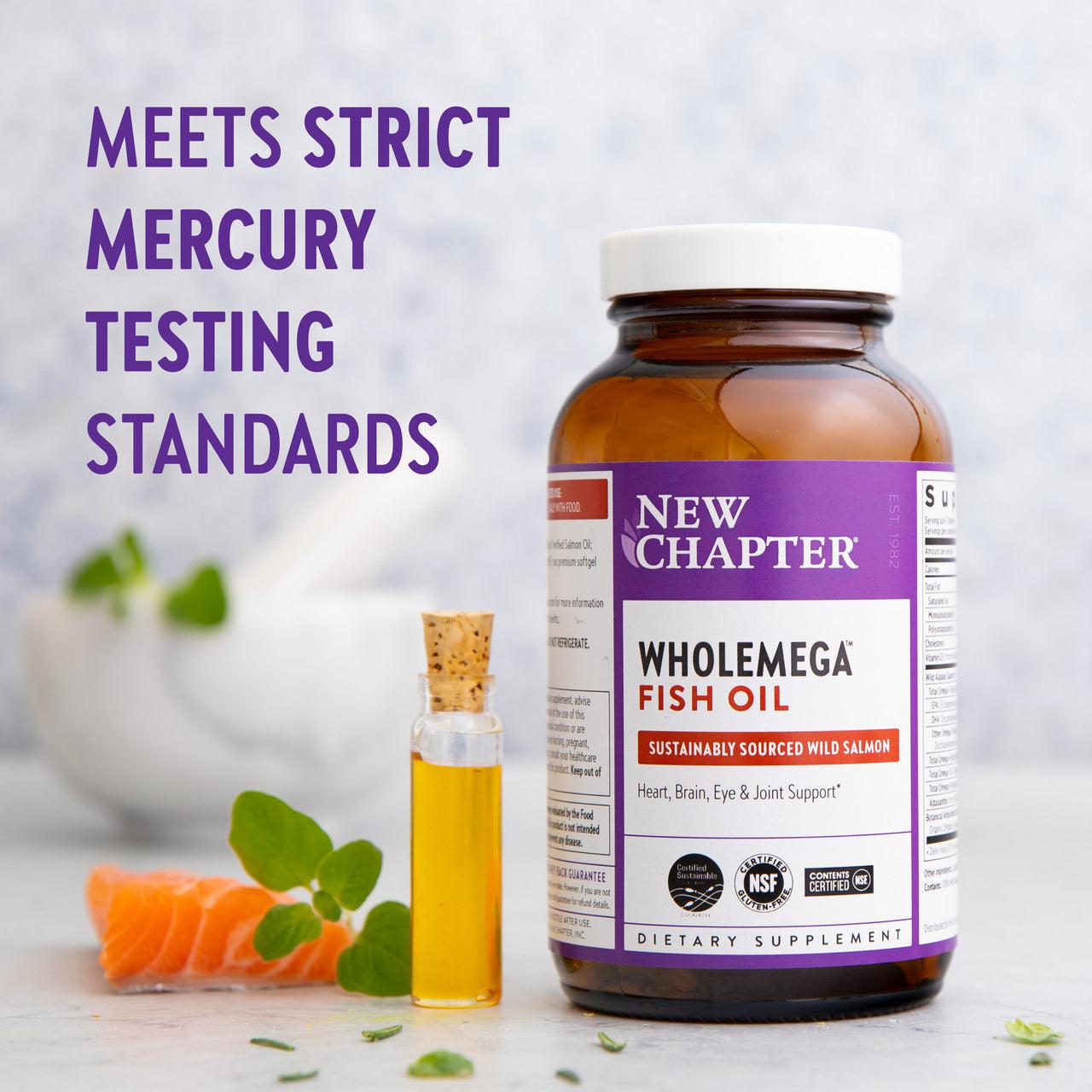 New Chapter Wholemega Fish Oil-N101 Nutrition