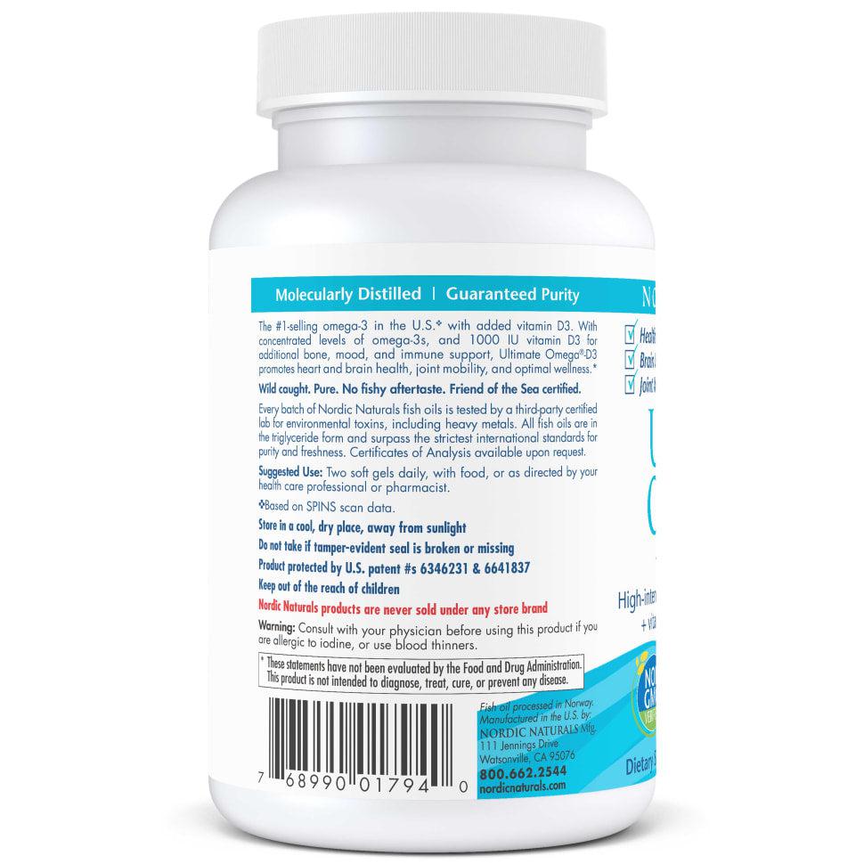 Nordic Naturals Ultimate Omega-D3-N101 Nutrition
