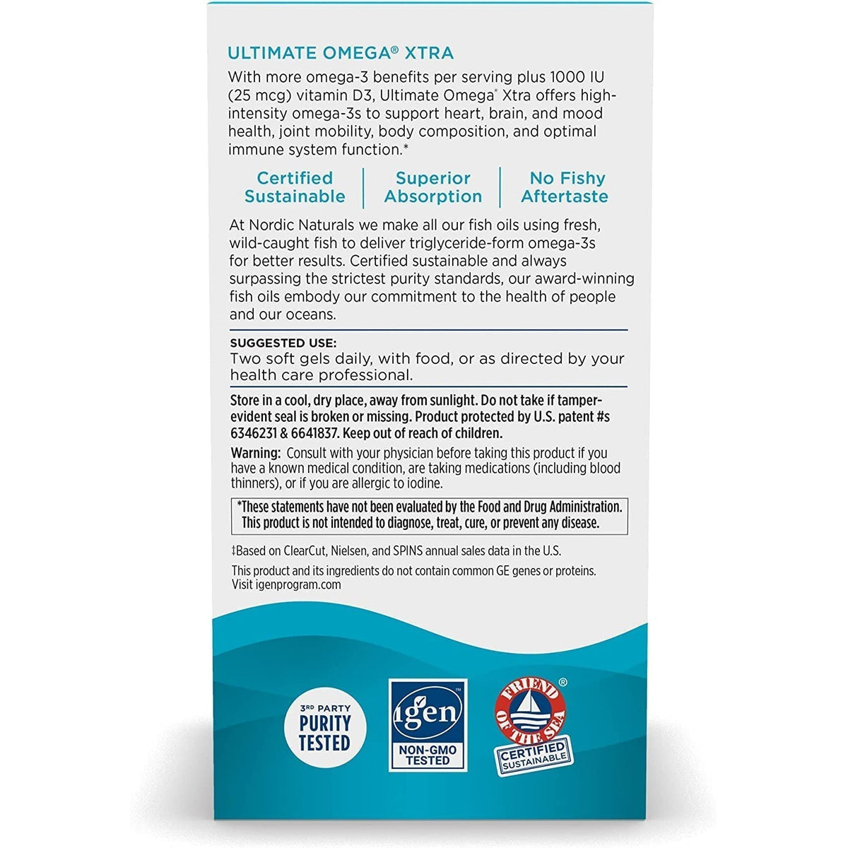 Nordic Naturals Ultimate Omega Xtra-N101 Nutrition