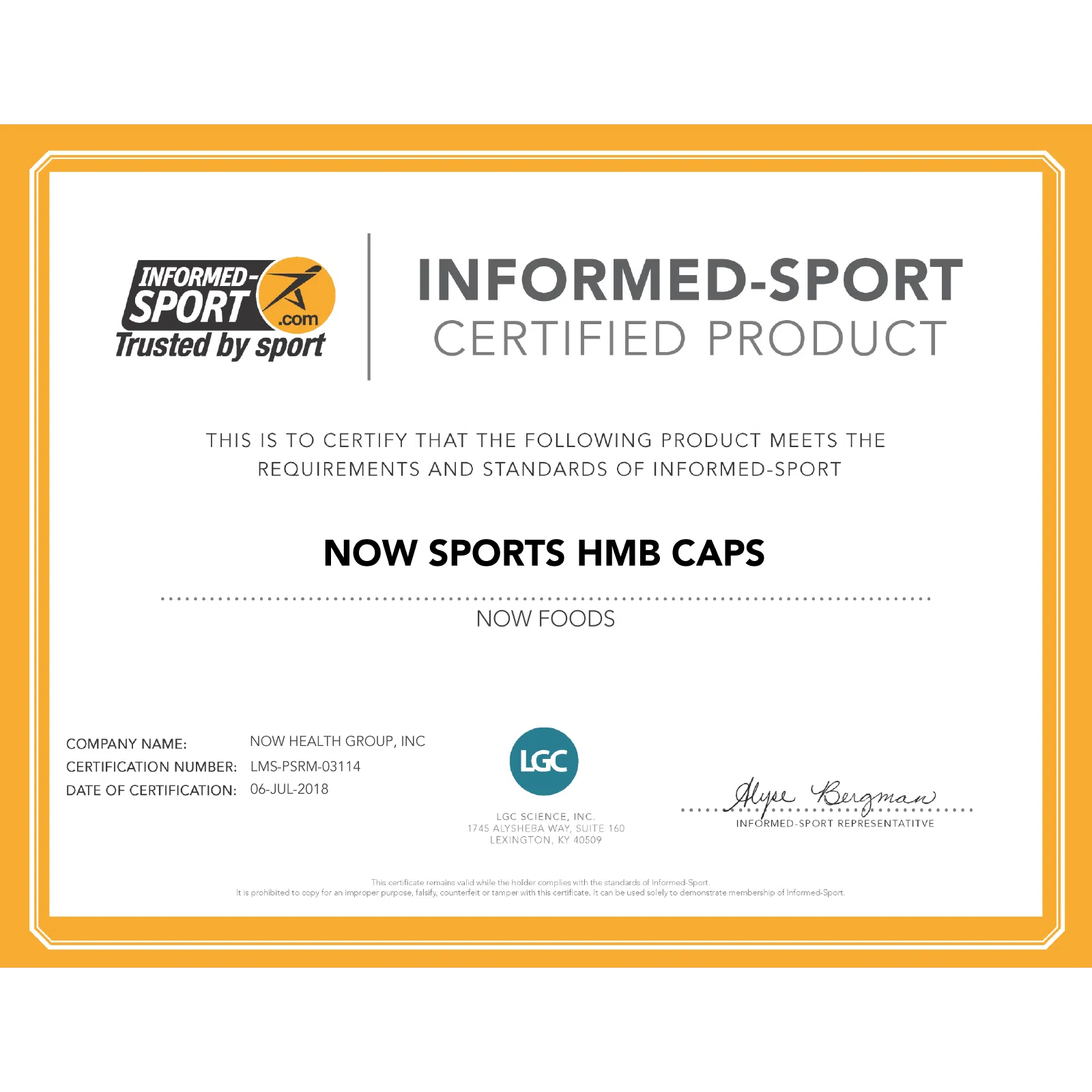 NOW Sports HMB 500 mg-N101 Nutrition