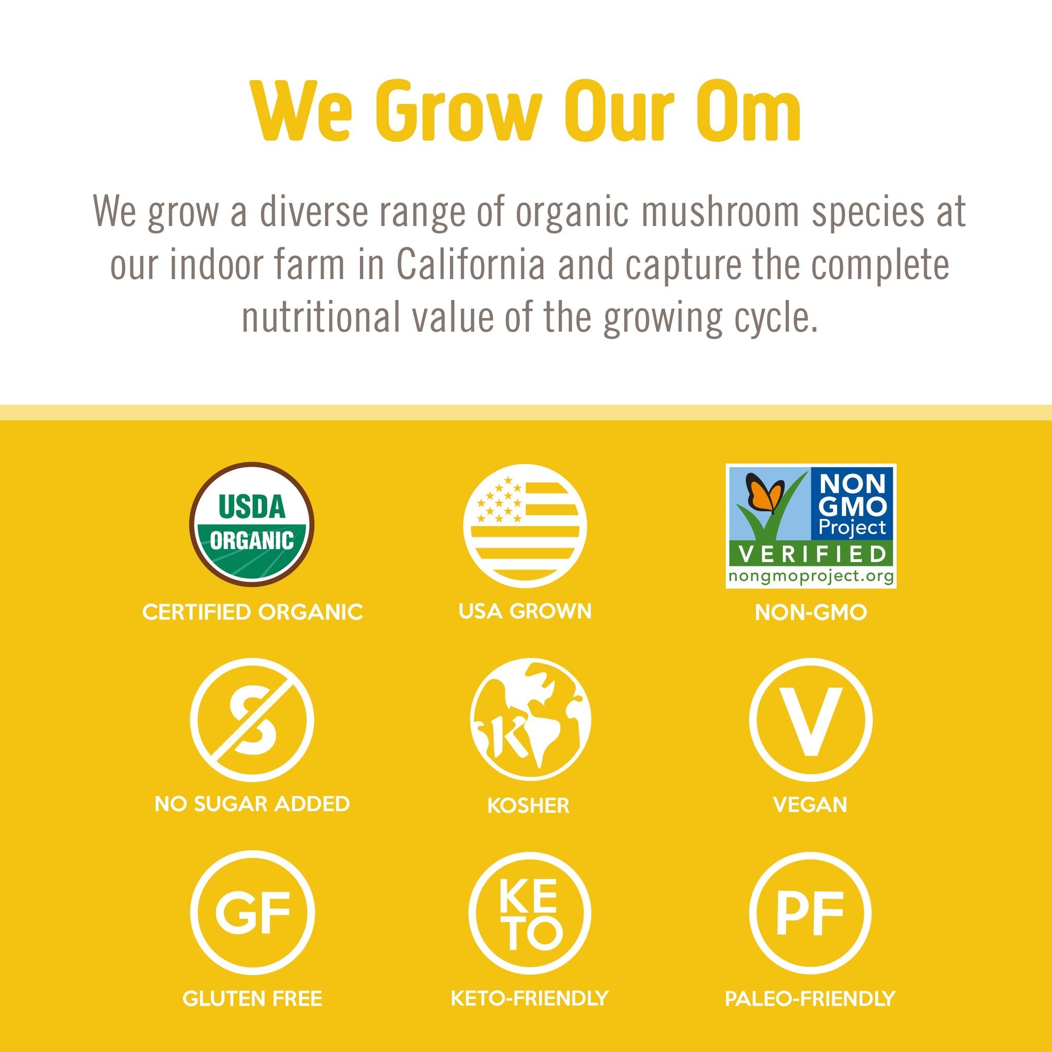 Om Lion's Mane Mushroom Powder-N101 Nutrition