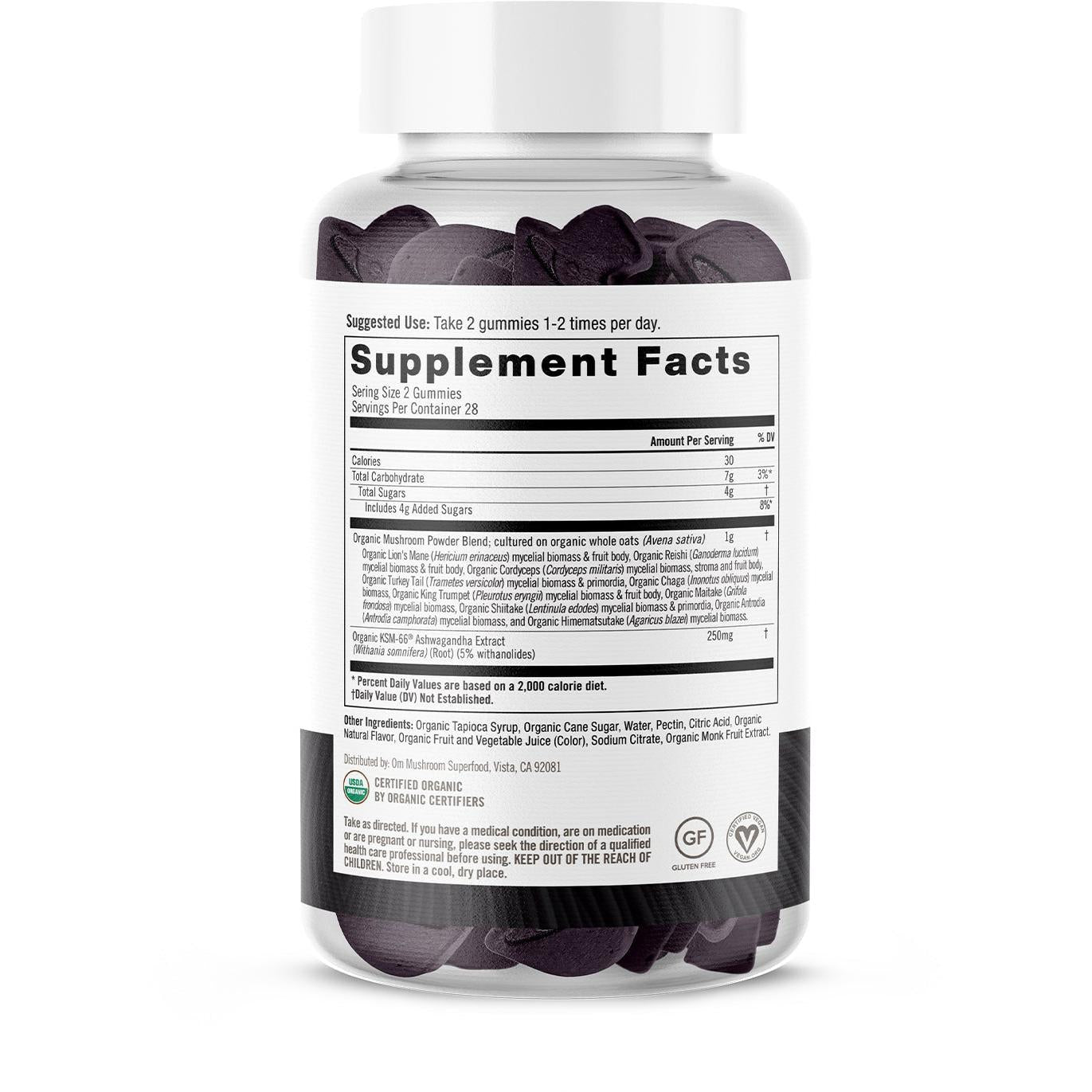 OM Master Blend Mushroom Gummies-N101 Nutrition