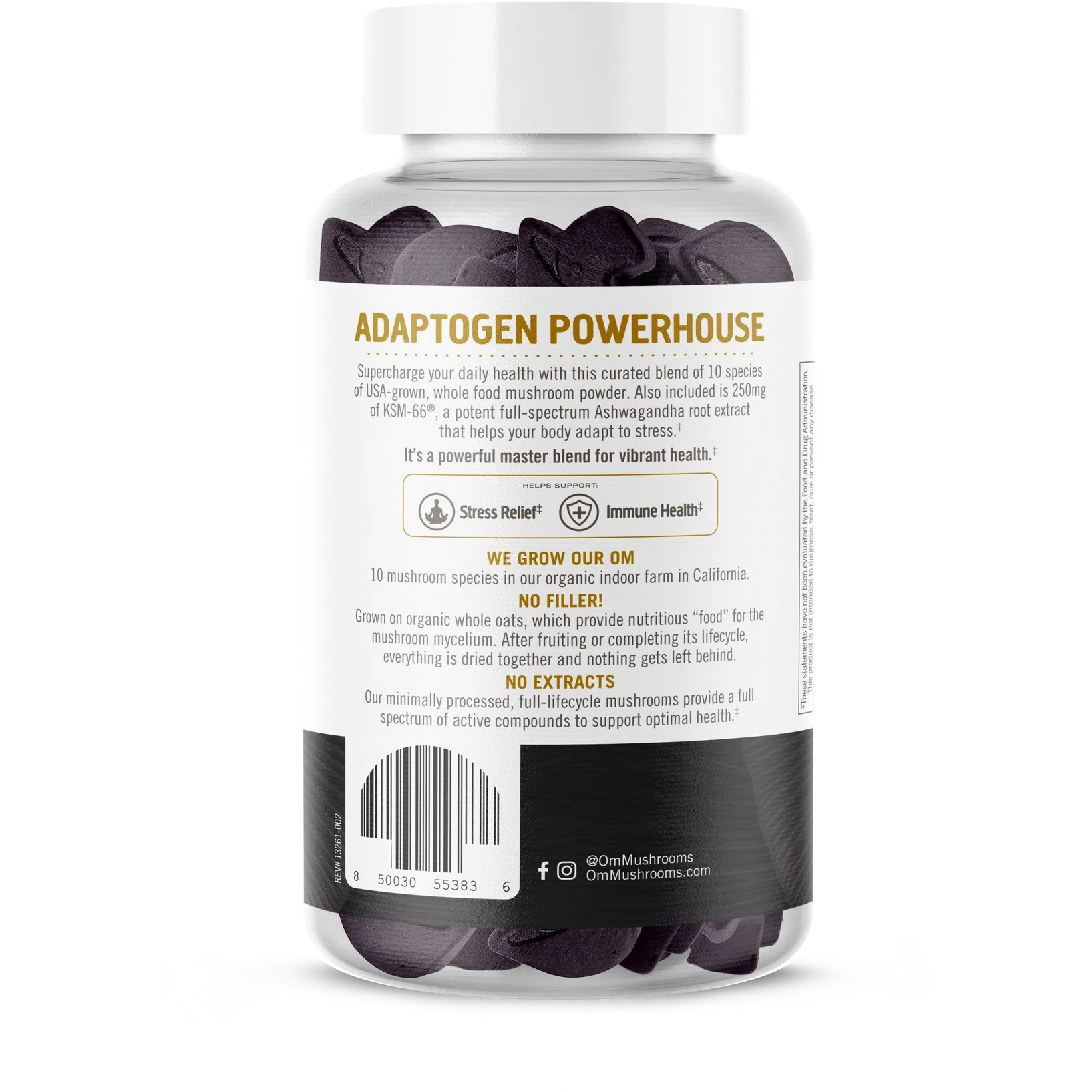 OM Master Blend Mushroom Gummies-N101 Nutrition