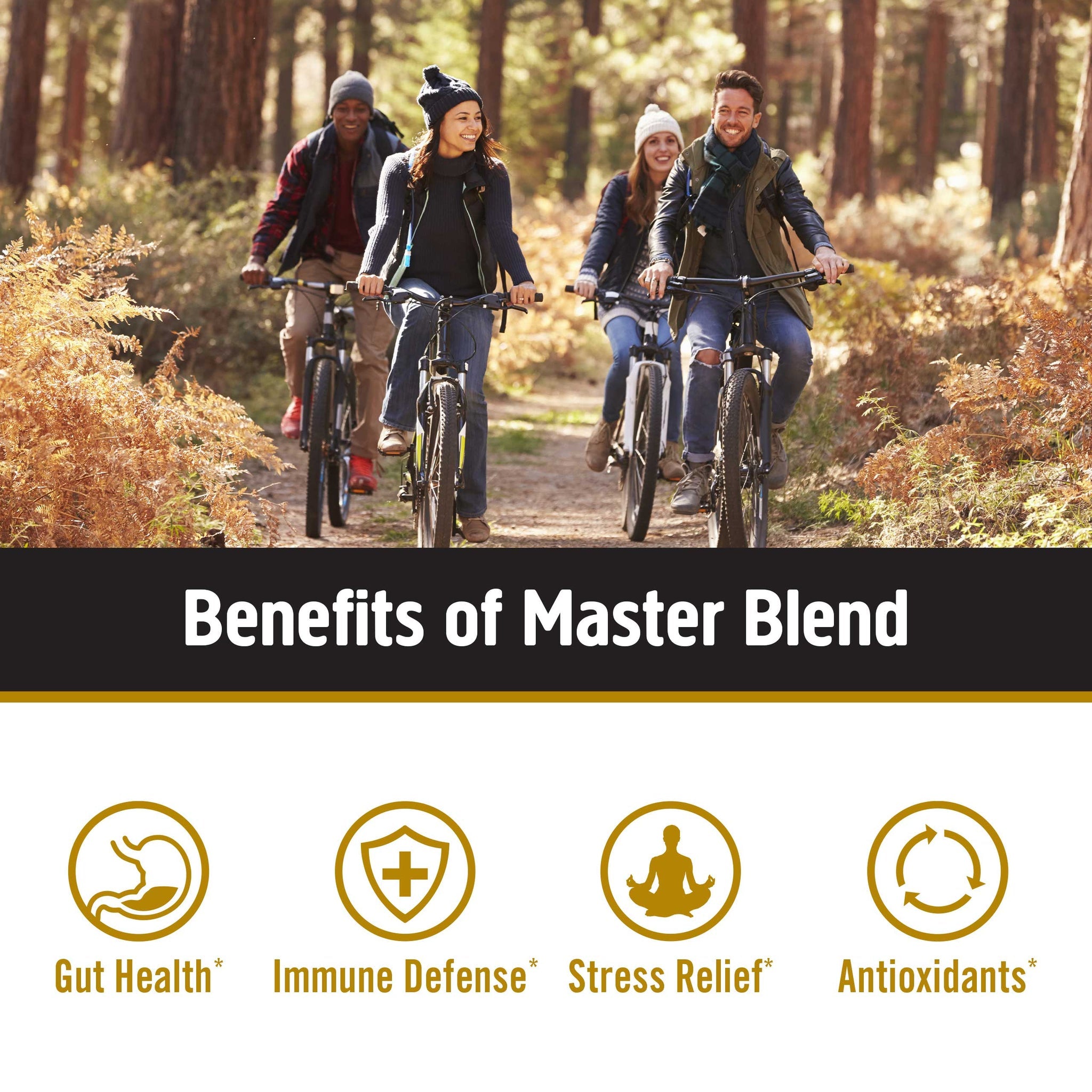 OM Master Blend Mushroom Gummies-N101 Nutrition