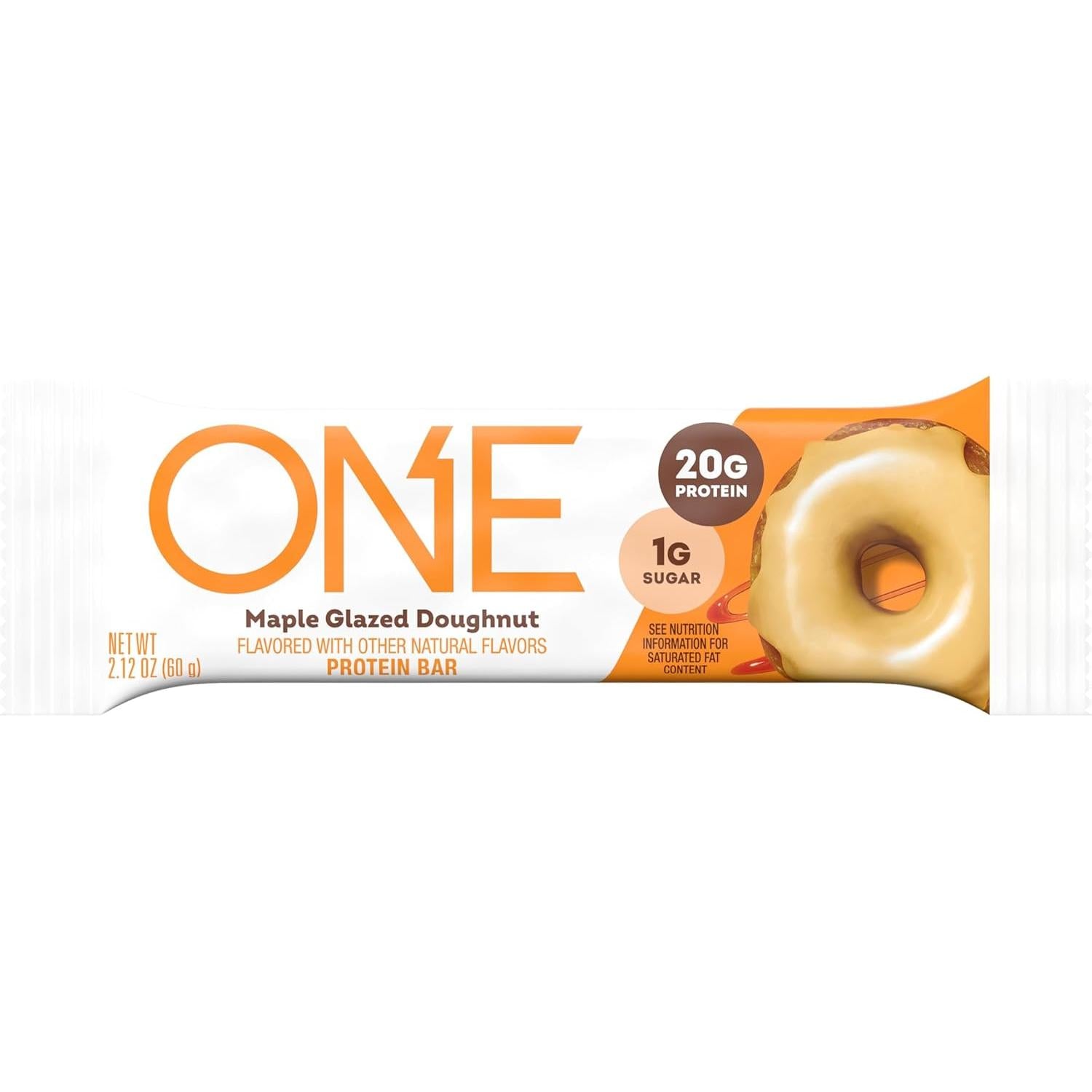 ONE Bars-Single Bar-Maple Glazed Doughnut-N101 Nutrition