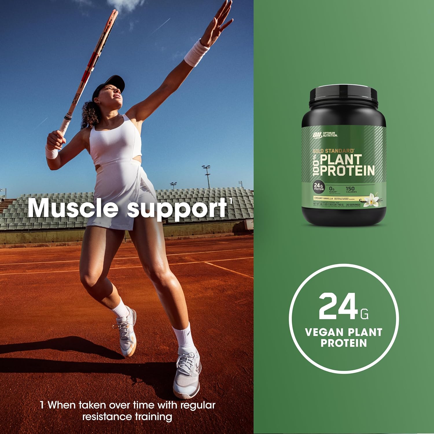 Optimum Nutrition Gold Standard 100% Plant Protein-N101 Nutrition
