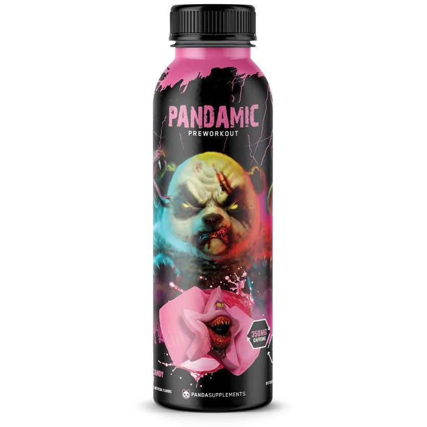 Panda Supplements PANDAMIC Pre-Workout RTD-bottle (12 fl oz)-Pink Candy Burst-N101 Nutrition
