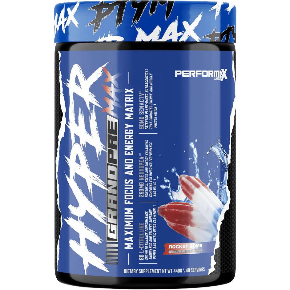 Performax Hypermax Grand Pre Workout (EXP 11/2026 - FINAL SALE / NO RETURNS)-40 servings-Rocket Bomb-N101 Nutrition