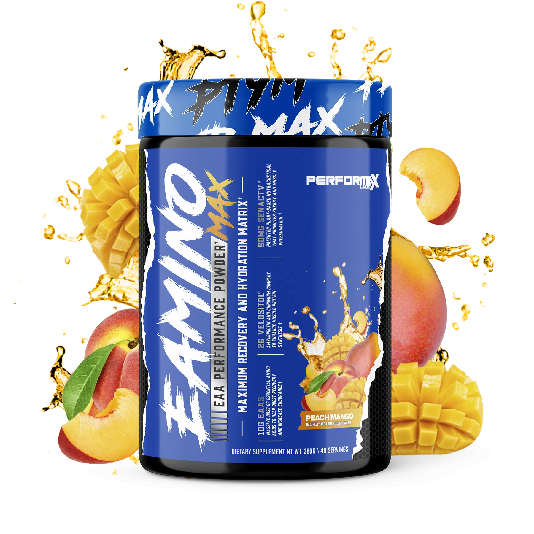Performax Labs EAminoMax-30 servings-Peach Mango-N101 Nutrition