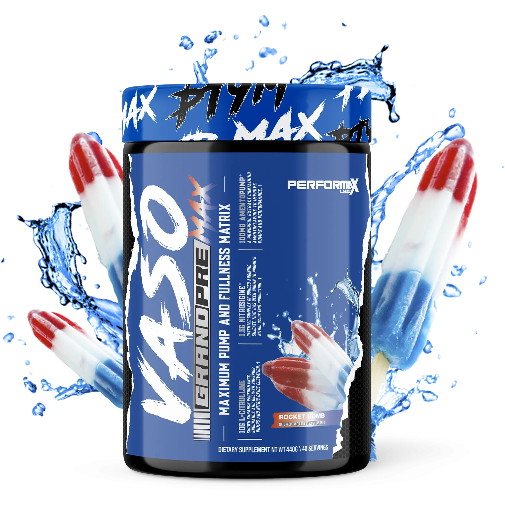 Performax Labs VasoMax Grand Pre-40 servings-Rocket Bomb-N101 Nutrition